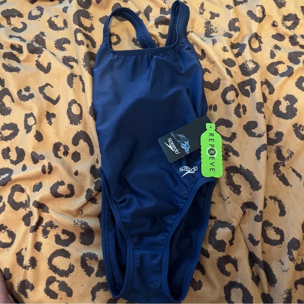 NWT speedo power flex swimsuit. 24 months